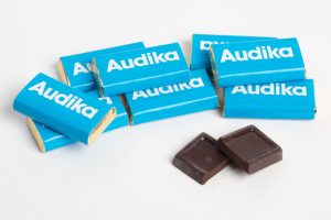 Napolitains rectangulaires au chocolat noir (lingots)