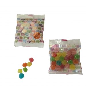 Sachet personnalisé de mini gommes